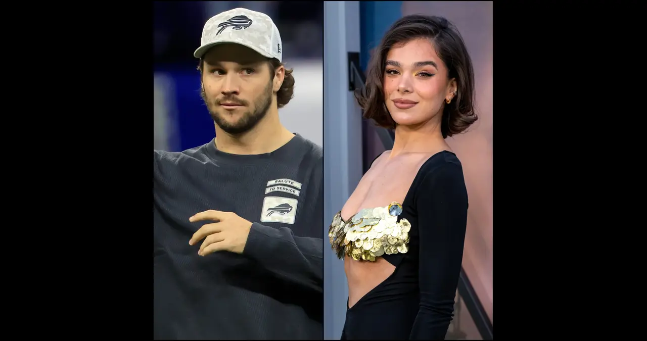 Josh Allen and Hailee Steinfeld